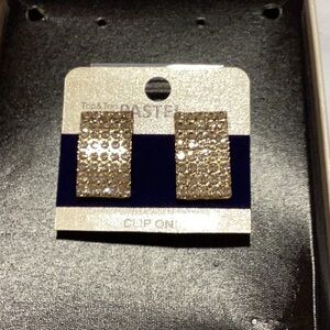 🖤NWT Just In !! Gorgeous Rhinestone Clip On So Fun To Wear 🖤